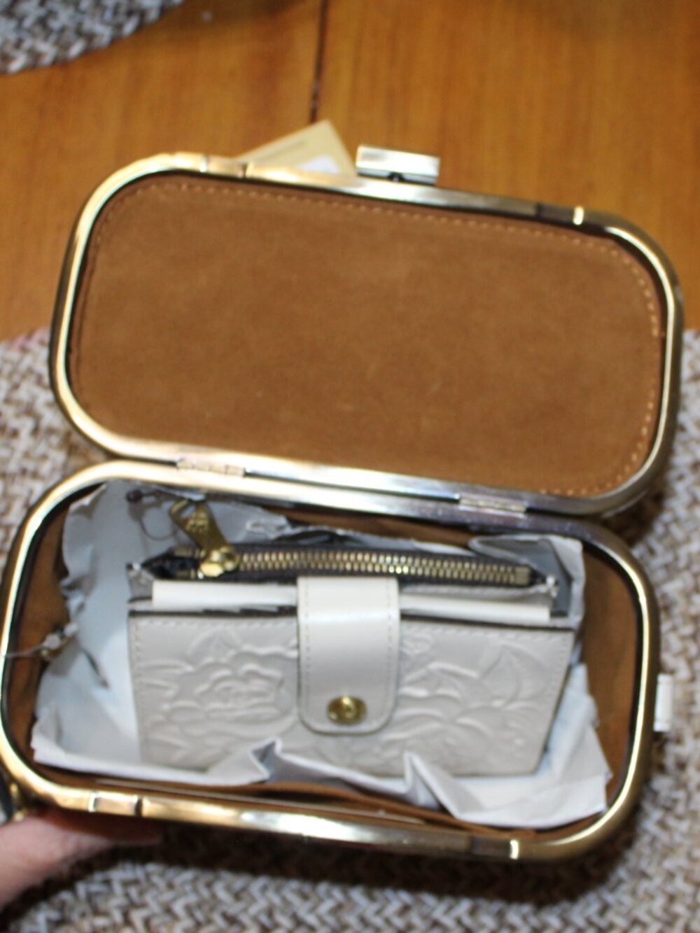 NWT Patricia Nash Mortola Top Handle needle point purse and wallet set GORGEOUS! - Picture 10 of 13